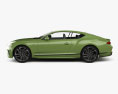 Bentley Continental GT Speed 2025 3D 모델  side view