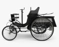 Benz Velo 1894 3d model side view