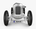 Benz Blitzen 1909 3D-Modell Vorderansicht
