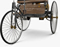 Benz Patent-Motorwagen 1885 3d model