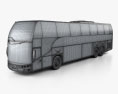 Beulas Glory Autobus 2013 Modèle 3d wire render