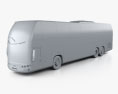 Beulas Glory bus 2013 3d model clay render