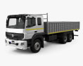 BharatBenz 2823r 플랫 베드 트럭 2022 3D 모델 
