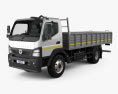 BharatBenz MDT 1015R Flatbed Truck 2022 3d model