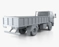 BharatBenz MDT 1015R Flatbed Truck 2022 Modello 3D