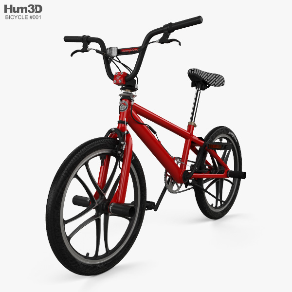 Mongoose BMX Bicycle 3D model