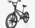Mongoose BMX Велосипед 3D модель wire render