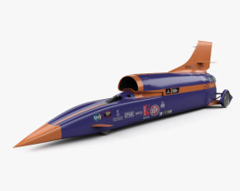 3D model of Bloodhound SSC 2015