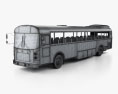 Blue Bird T3 RE L5 Autobus 2016 Modello 3D wire render