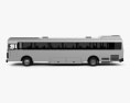 Blue Bird T3 RE L5 Bus 2016 3D-Modell Seitenansicht