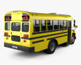 Blue Bird Vision Autobús Escolar L1 2015 Modelo 3D vista trasera