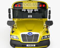 Blue Bird Vision Autobús Escolar L1 2015 Modelo 3D vista frontal