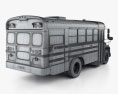 Blue Bird Vision Школьный автобус L1 2015 3D модель