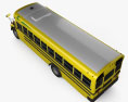 Blue Bird Vision School Bus L3 2015 3d model top view