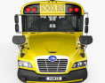 Blue Bird Vision School Bus L3 2015 3d model front view