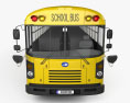 Blue Bird FE School Bus 2020 3d model front view