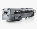 Blue Bird RE School Bus with HQ interior 2023 3d model