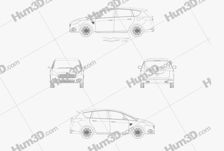 Ford S-Max 2017 Blueprint