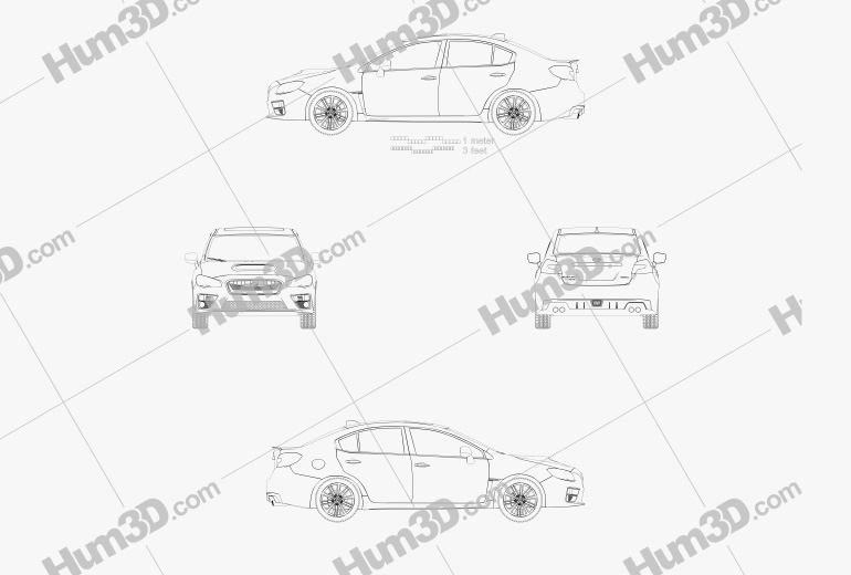Subaru WRX 2017 Blueprint