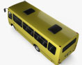Bogdan A09202 버스 2003 3D 모델  top view