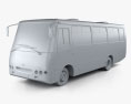 Bogdan A09202 Bus 2003 3D-Modell clay render