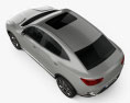Borgward BX6 TS 2018 3D模型 顶视图