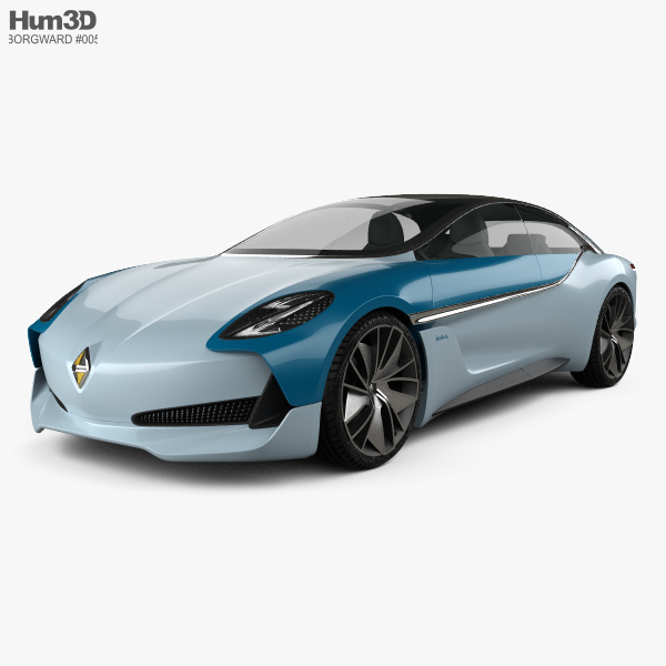 Borgward Isabella 2019 3D model