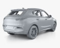 Borgward BX5 з детальним інтер'єром 2019 3D модель