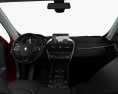 Borgward BX5 з детальним інтер'єром 2019 3D модель dashboard