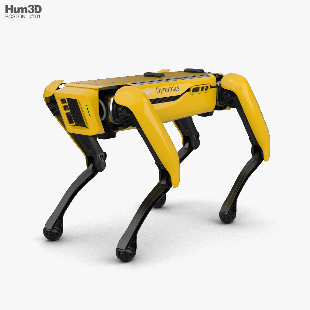 波士顿动力公司的Spot机器人狗 3D模型