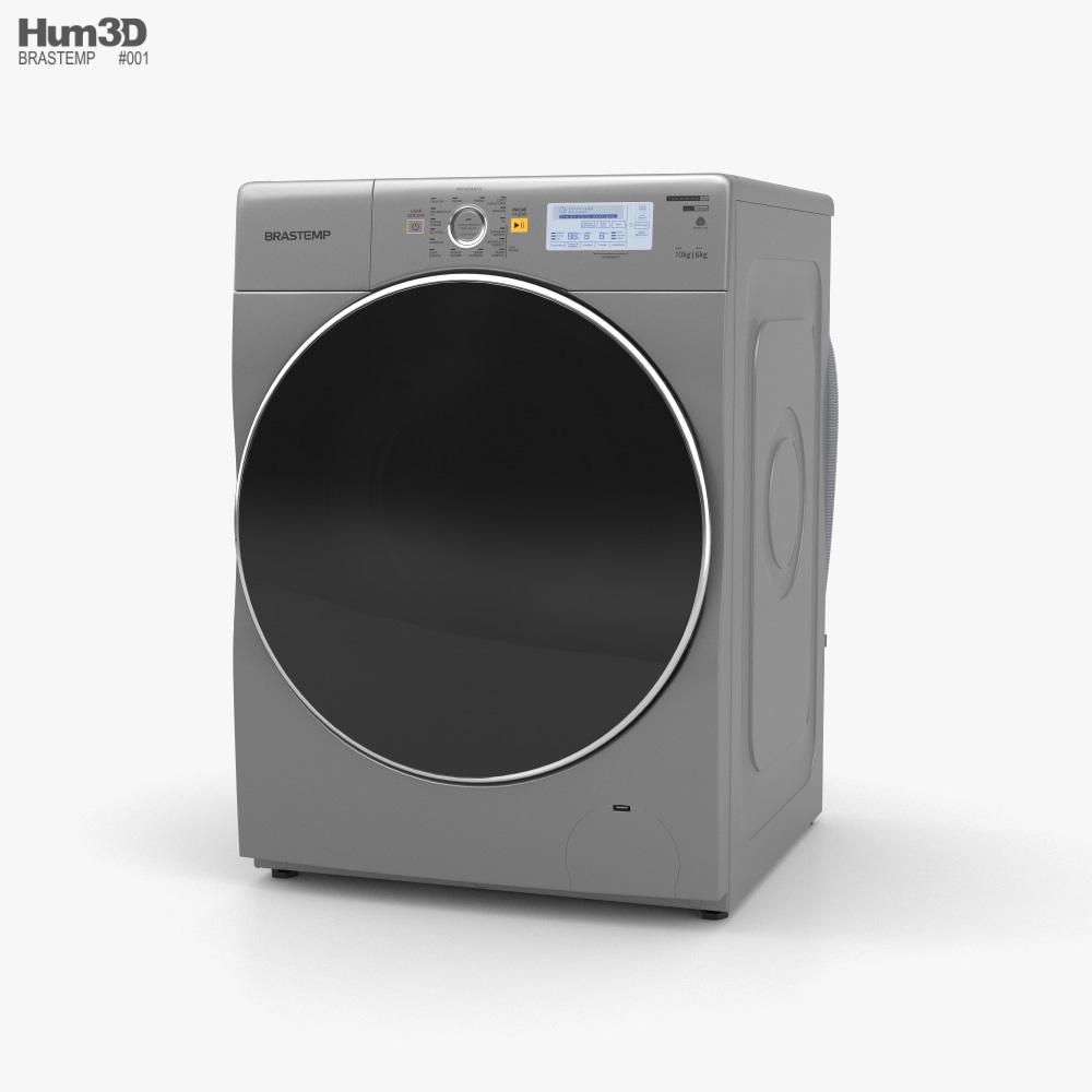 Brastemp Tira Manchas Pro Washing Machine 3D model