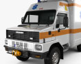 Bremach GR Ambulance Truck 1983 3d model