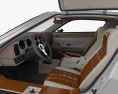 Bricklin SV 1 с детальным интерьером 1977 3D модель seats