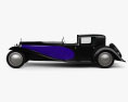 Bugatti Royale (Type 41) 1927 3d model side view