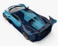 Bugatti Vision Gran Turismo 2017 3D модель top view