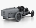 Bugatti Type 35 HQインテリアと 1924 3Dモデル