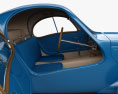 Bugatti Type 57SC Atlantic 인테리어 가 있는 1936 3D 모델 