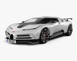 Bugatti Centodieci 2023 3D 모델 
