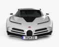 Bugatti Centodieci 2023 3Dモデル front view