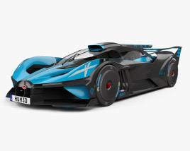 Bugatti Bolide 2022 3D модель