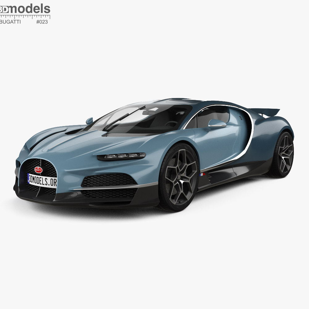 Bugatti Tourbillon 2024 3Dモデル