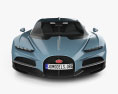 Bugatti Tourbillon 2024 Modello 3D vista frontale