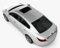 Buick LaCrosse (Alpheon) 2013 3D-Modell Draufsicht