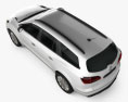 Buick Enclave 2015 Modello 3D vista dall'alto