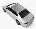 Buick Lucerne 2011 3d model top view