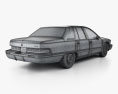 Buick Roadmaster 轿车 1996 3D模型