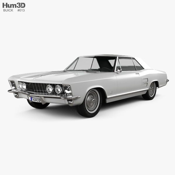 Buick Riviera 1963 3D model