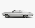 Buick Riviera 1963 3D 모델  side view