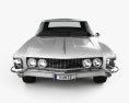 Buick Riviera 1963 3D模型 正面图