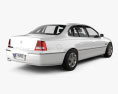 Buick Royaum 2006 3D 모델  back view
